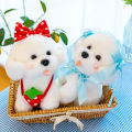 Cute Lolita puppy doll coin purse small shoulder bag cartoon messenger bag plush toy teddy dog rag doll. 