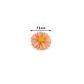 50pcs NEW Resin DIY Daisy Flower Charms Daisy Flowers Flatbacks Cabochons Flatbacks Resin Daisy Flower DIY Jewelry Making Supplies Jewelry Making Sunflower Charms. 