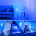 Sensor LED Night Light For Room With Smart Auto ON / Off Led Lamp Kids Bulb Bedroom Cabinet Bathroom, Stairs Dusk To Dawn Backlight. 