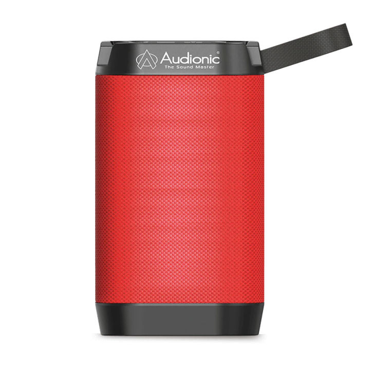 Best Audionic Lyon Rechargeable Bluetooth Speaker Portable Mini Speaker RGB Glowing Lights Speaker with Hanging Strap Multimedia Supported Speaker