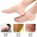 Silicone Moisturizing Gel Heel Anti-Crack Socks to Eliminate Cracks Feet Skin Care. 