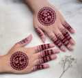 Fashion Stickers Temporary Water Proof Henna Tattoos/ Mehndi Stickers / Arabic Henna stickers/ instant mehndi stickers. 