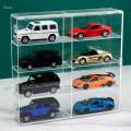 1/64 Diecast Car Display Case Garage Display Case for Sports Car Alloy Car. 