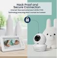 BabySense 5" HD Split-Screen Baby Monitor Video Baby Monitor with Camera HD S2. 