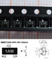 10pcs 2N3904 1AM SOT-23 NPN Transistor SMD. 