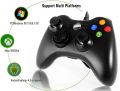 USB Plug n Play Controller - Joy Stick - Game Pad for Xbox 360 - Windows - Laptops & PC - Black. 