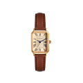 Ladies Square Roman Numeral Luxury Vintage Fashion Quartz Watch Fancy Women Watches Jewelry Sophisticated And Stylish Women Watch. 