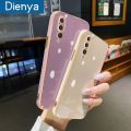 dienya For Huawei P20 Pro Case Luxury Plating Side Edge Square Full Lens Camera Protection Silicone Casing Shockproof Soft Candy Color Back Cover. 