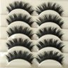 5 Pairs y Cross Thick Long False Eyelashes Cocktail Eye Lashes. 