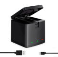 3 in 1 Charger Gopro 3 Batteries charging Case For Hero 9,10,11. 