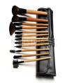 12 Pieces Makeup Brushes Set With Pouch For Girls. 