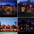 Snowflake Laser Lights Garden Party Projector Santa Claus Vacation Lights Christmas Projector Santa Claus Garden Lighting Stage Rotating LED Lights Christmas Laser Projector. 