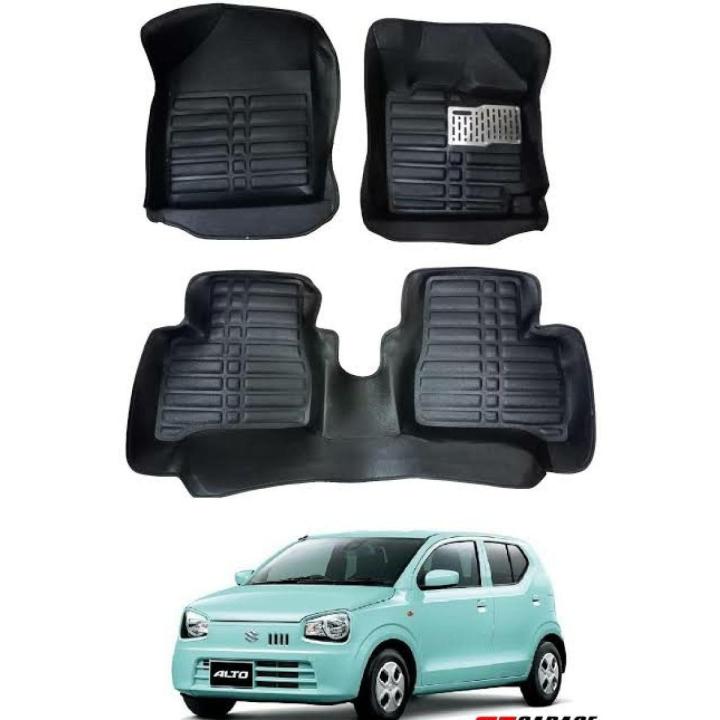 3Pcs 5D Mats For New Alto 660cc _ Premium Quality