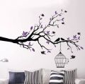 Flower Cage Wall Paper Flowers Wall Sticker Decor. 