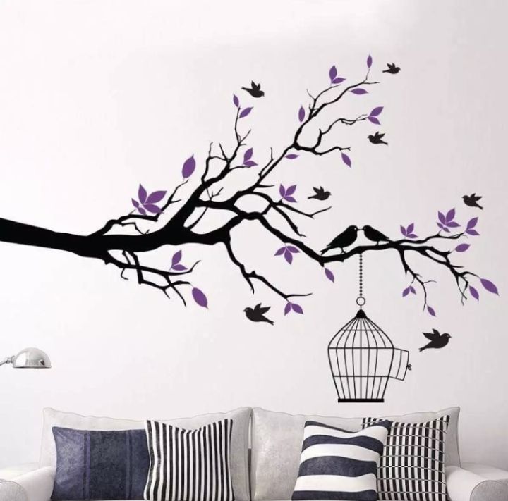 Flower%20Cage%20Wall%20Paper%20Flowers%20Wall%20Sticker%20Decor%20-%20Image%202