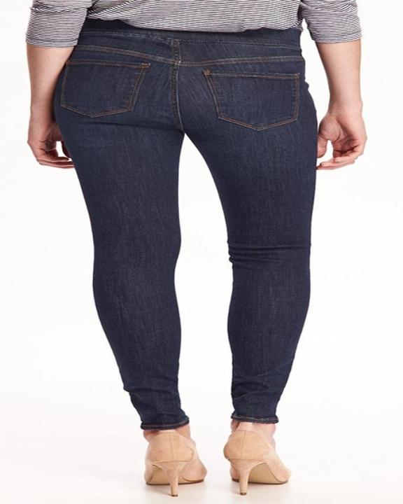 Blue%20Cotton%20Slim%20Fit%20Jegging%20For%20Women%20-%20Image%204