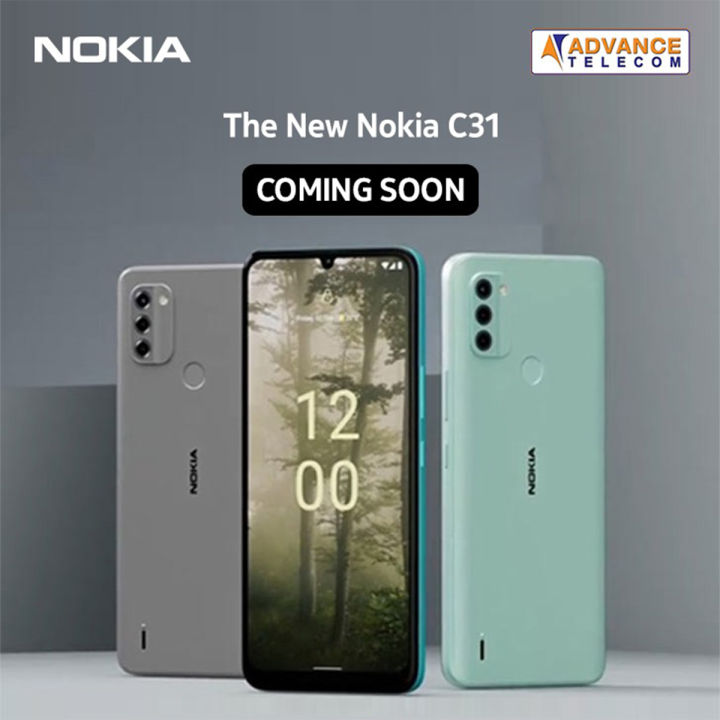 Nokia C31 - 6.75" Inch Display - 4GB RAM - 64GB ROM