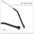 Folding Anti Blue Ray Reading Glasses Metal Rectangular Women Men Hyperopia foldable Eyeglasses Diopter +1.0 1.5 2.0 2.5 3.0 3.5 Ultralight Screwless Full Frame. 
