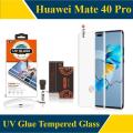 G-Rhino Huawei Mate 40 Pro UV Glass Liquid Glue Tempered Glass Screen Protector For mate 40 pro g rhino - Transparent. 