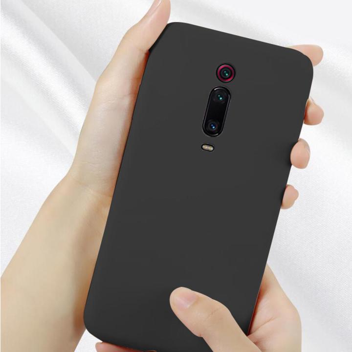 【Sroof】Liquid Silicone Xiaomi Mi 9T Pro Macaron Candy Color TPU Shockproof Soft Phone Case Shell Protector Cover