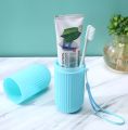 Traveling Toothpaste Case Organizer, Multipurpose Travel Case Organize (Toothbrush, Facewash, Combs, Toothpaste, Shaver, Nail Cutter, Stationary, etc) Easy to Carry, Make your Travel more Convenient and Save your Bag’s Space and Mess.. 