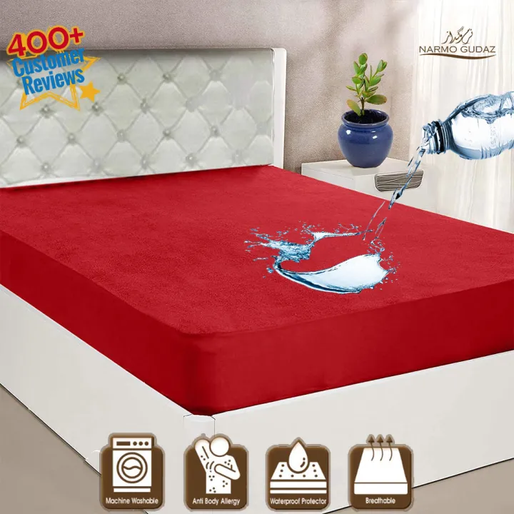 Waterproof%20Mattress%20Cover%20%20King%20Sized%20Mattress%20Protector%20Anti%20Slip%20Double%20Bed%20Fitted%20Bed%20Sheet%20%20Narmo%20Gudaz%20-%20Image%2010