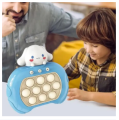 Pop Fidget Games for Kids Breakthrough Puzzle Game Machine Push Bubble Pop Puzzle Game Light Quick Push Game Console Push Button Toy for Kids Girl Boy Birthday Gift Poplight Antistress Fidget Toys. 