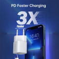 Choetech USB-C PD 30W GaN wall Charger – white – PD5007. 