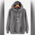 Hoodie for men and women printed stylish AND FABRIC FLEECE STUFF. 