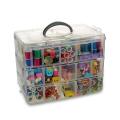 Desk Organiser portable jewelry Makeup Medicine Stationary box Multiple Purpose. 