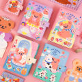 Kawaii Binder A6 Notebook and Journal Refill 6 Rings Notepad Accessories Note Book Agenda Planner Staionery Organizer Sketchbook. 