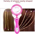 Girls Electric Automatic Hair Braider Tool, Rotation Electric Children Braiding Machine DIY Magic Hairdressing Kits Braiding Hairstyle Tool Girl Toy Hair Accessories Set. 