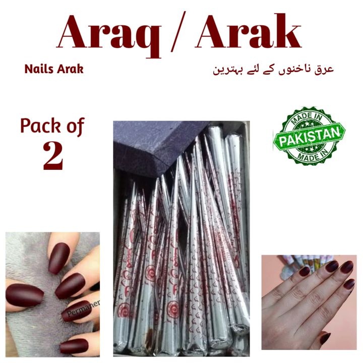 Arq For Nails / Nails Mehandi / Arq Mehndi / Nails Arq