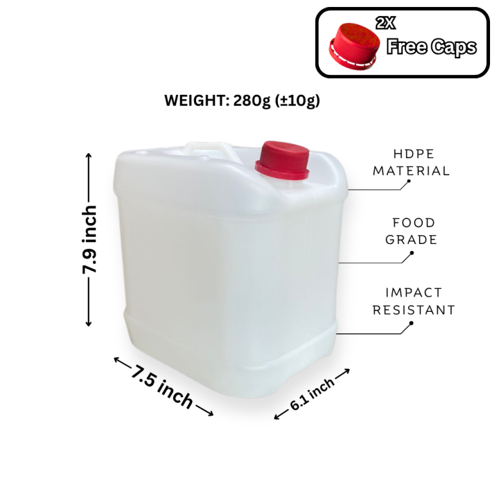 Plastic%20Jerry%20Can.%204L%20Food%20Grade%20Leak%20Proof%20Liquid%20Storage%20Container,%20Premium%20Quality%20Plastic%20Can%20for%20Water,%20Milk,%20Cooking%20Oil%20&%20Food%20Grade%20Liquids%20with%20Secure%20Cap.%20With%20Free%202%20Red%20Caps.%20-%20Image%202