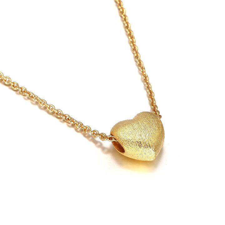 Real%20Gold%20Plating%20Heart%20Pendant%20Necklace%20For%20Women%20-%20Image%203