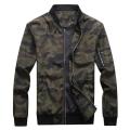 Casual Camouflage Fashion Men's Long Sleeve Jacket Stand Neck Coat. 