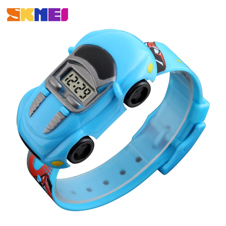 SKMEI Kids Clock  Digital Car Electronic Watch For Boys Girls 1241