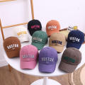 Fashion Baseball Cap Kids Cap Letter Embroidery Cap Adjustable Cap Hip Hop Hat. 