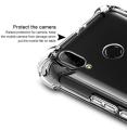 Huawei Honor 8C Transparent Shockproof and Fully Dustproof 6D Back Cover. 
