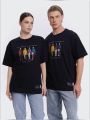 Stylish Couple Down shoulder Shirt – Perfect for all season. 