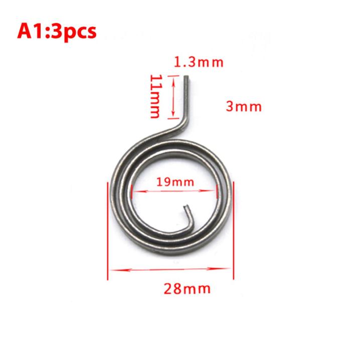 3Pcs 26mm 27mm 28mm Flat Wire Door Lock Handle Spring Coil Tools For Door Sunlight Super Store