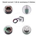17Hs08-1004S 4-Lead Nema 17 Stepper Motor 20Mm 1A 13Ncm(18.4Oz.In). 