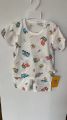 END SUMMER SALE kids printed sleeveless shorts dress set (One shirt and 1 shorts set). 
