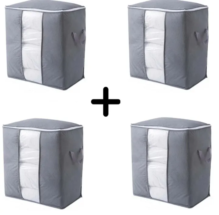 Pack%20of%2010%20Portable%20Bamboo%20Charcoal%20Clothes%20Blanket%20Large%20Folding%20Bag%20Storage%20Box%20Organizer%20-%20Image%204