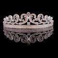 Luxury Bridal Tiara Crystal Rhinestone Wedding Tiara Kate Middleton Princess Crown European Hair Jewelry Accessories Head Piece. 