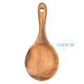 Non-Stick Teakwood Wooden Spatula Spoon Household Kitchen Utensils Kitchenware. 