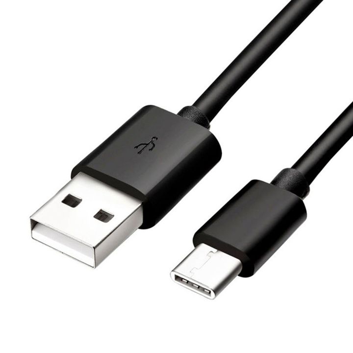 Type-C Black Colour USB Cable with High Speed Data Sync and Quick Charge AAA Grade - Length 1 Meter
