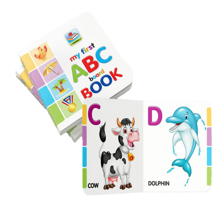 Little Board Book of ABC "Capital English Alphabets" for kids - Pocket Size - Hard Bound - Premium Quality