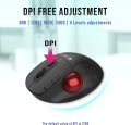J-Tech Digital Wireless Trackball Ergonomic Mouse w/Free & Easy Thumb Control | DPI Adjustment, Precision Tracking, Multi-System Compatibility with PC, Laptop, Windows, Mac [V728]. 
