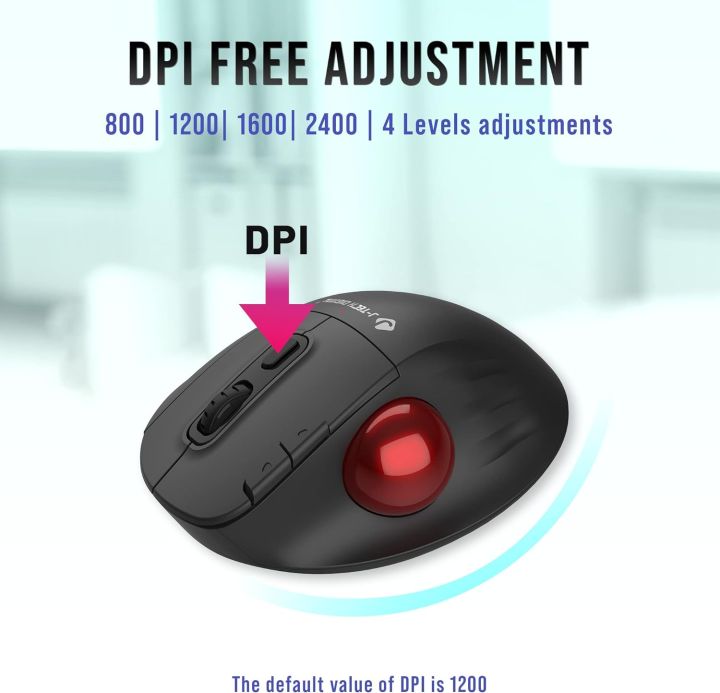 J-Tech%20Digital%20Wireless%20Trackball%20Ergonomic%20Mouse%20w/Free%20&%20Easy%20Thumb%20Control%20%7C%20DPI%20Adjustment,%20Precision%20Tracking,%20Multi-System%20Compatibility%20with%20PC,%20Laptop,%20Windows,%20Mac%20%5BV728%5D%20-%20Image%202